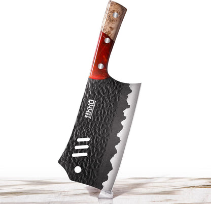 Cuchillo de carne japonés Jikko, Phoenix Edition, hoja de 7.3".