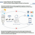 Estación meteorológica Ecowitt WittBoy WS90, Wi-Fi, 7 en 1 Hub