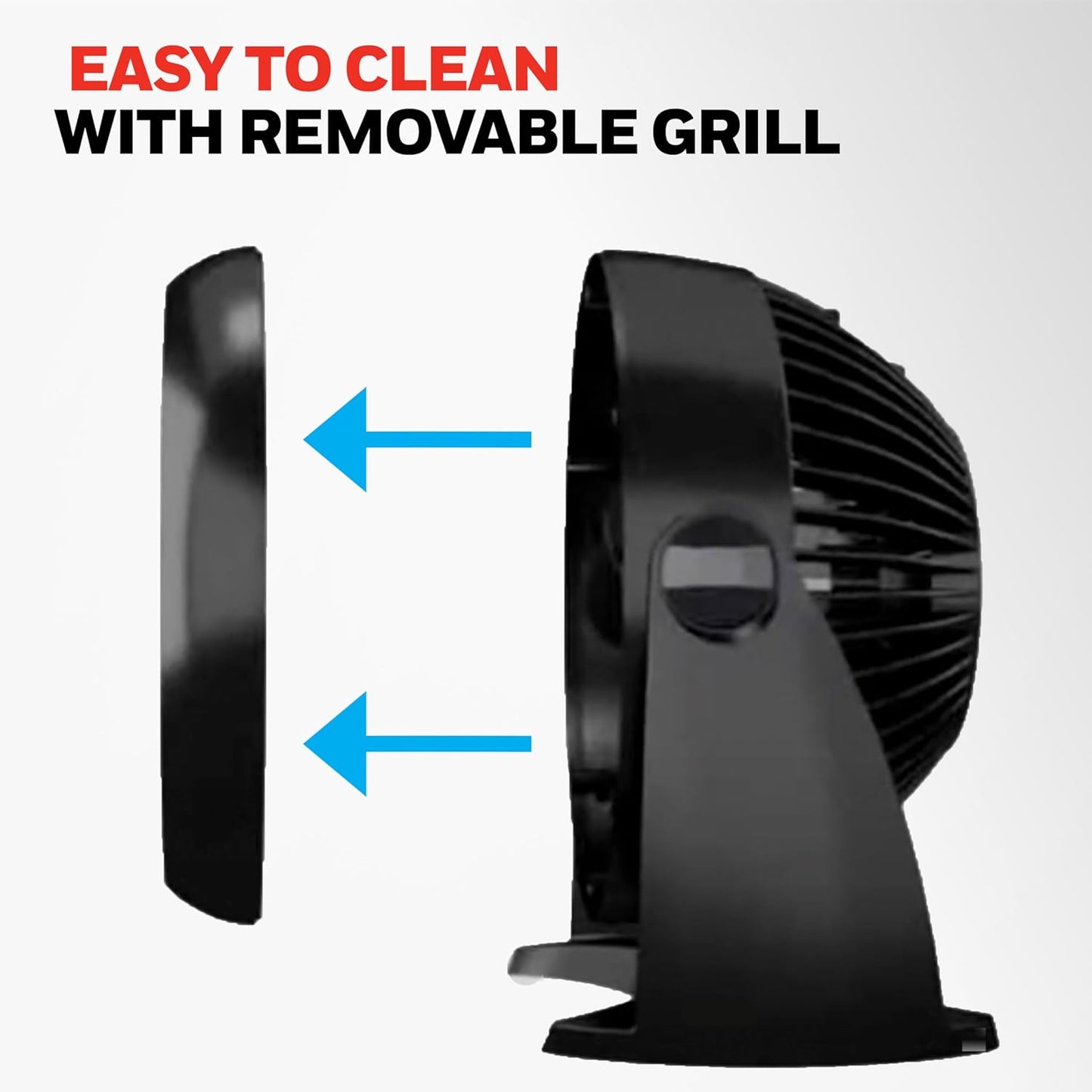 Honeywell HT-900 TurboForce,Ventilador de circulación de aire, color negro.