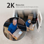 Cámara de seguridad X-Sense 2K/4MP para exteriores.