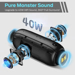 Altavoz Bluetooth Portatil, Monster S320, impermeable IPX7, 40 W.