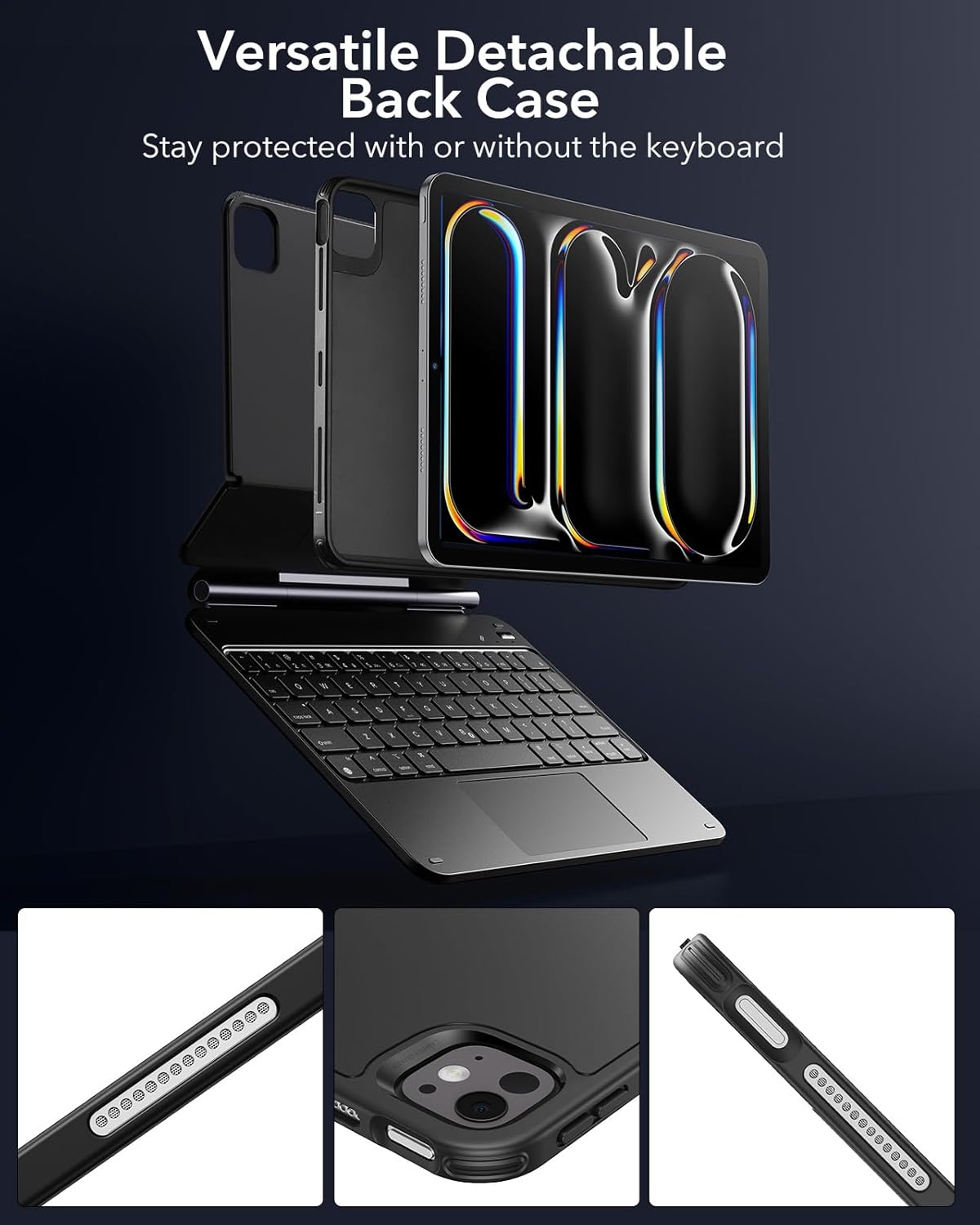 ESR - Funda para iPad Pro 13" soporte magnético OPENBOX