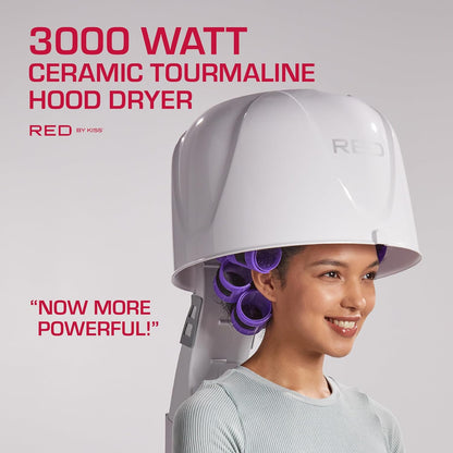 Secador de campana profesional de turmalina RED 3000