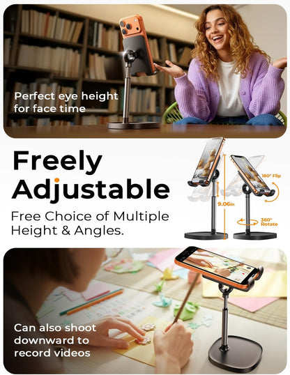Soporte Teléfono LISEN Ajustable Escritorio Universal