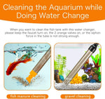 Hygger Kit de cambio de agua para acuario, limpiador semiautomático.