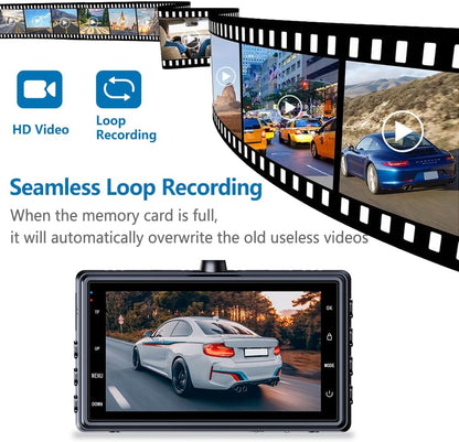 Dash Cam 4K Delantera y Trasera WiFi Visión Nocturna