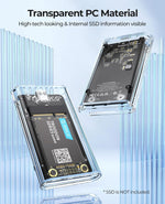 ORICO - Carcasa SSD USB 3.0 mSATA de 5 Gbit/s.