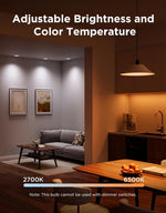 Bombillas LED inteligentes Govee, RGB Alexa, Matter, Google, 850 LMN