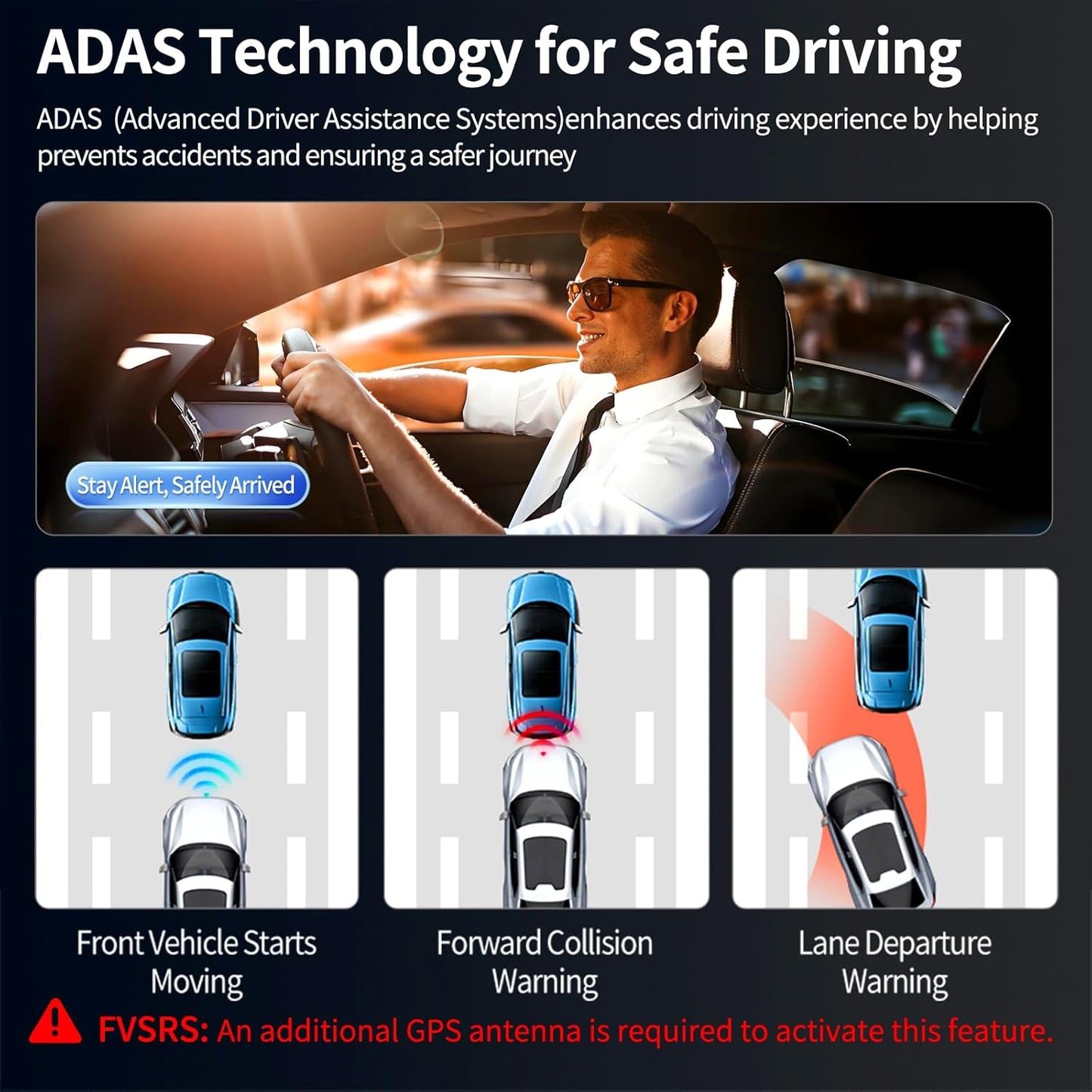 Visualización portátil de 9 " para coche, Apple CarPlay y Android Auto, cámara 4K y 1080P