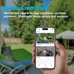 Cámara Seguridad Solar Inalámbrica 2K Exterior Wifi