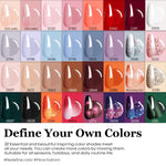 Modelones, Kit de 38 esmaltes de uñas en gel, Colores B-Glamorous.