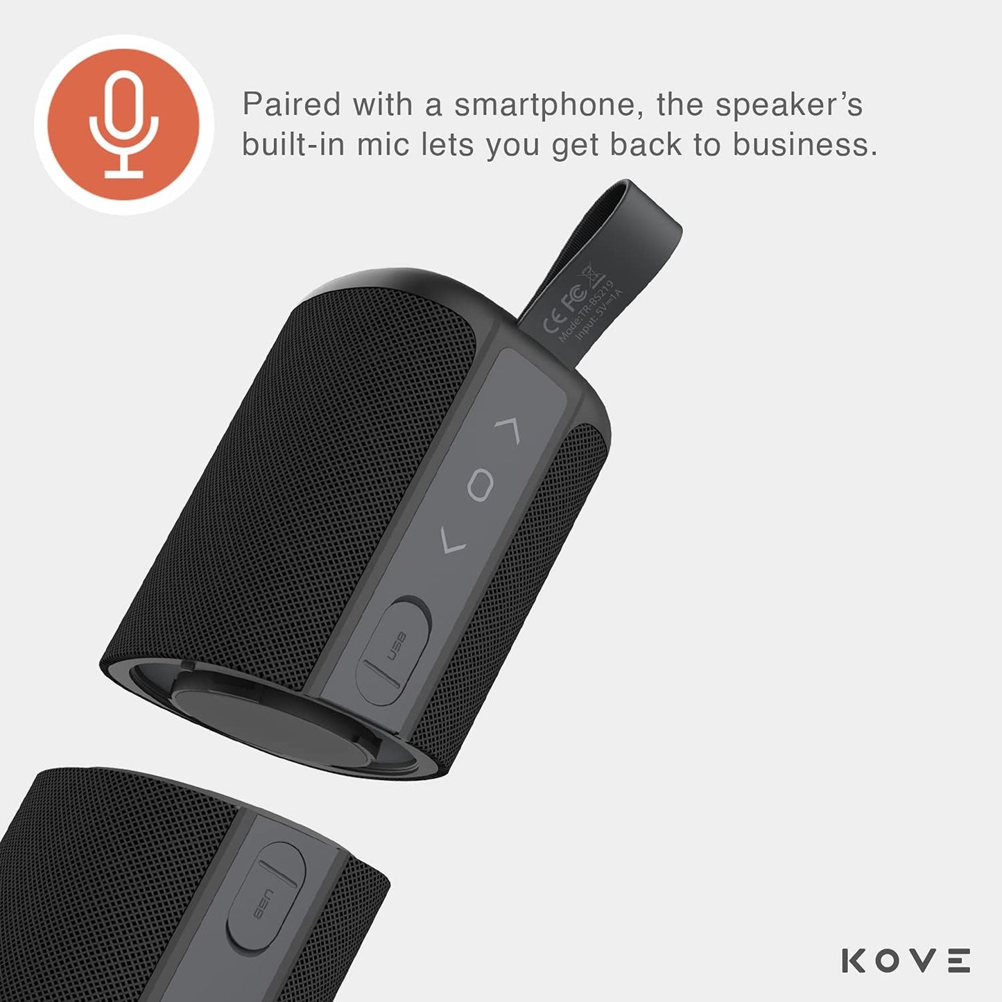 Altavoces Bluetooth, portátiles, inalámbricos, Kove Commuter 2.