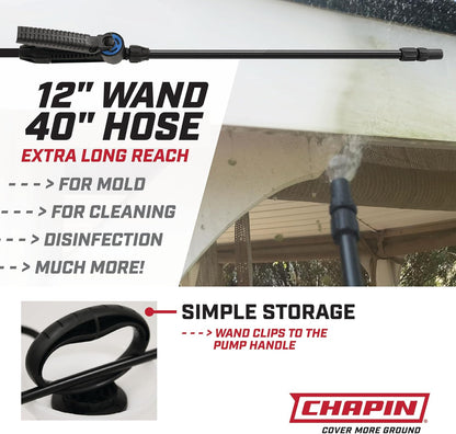 Chapin 43-706 Industrial Poly Bleach Sprayer 1-GAL.