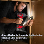 Pistola De Impacto Inalámbrica 21V Sin Escobillas Kit USADO