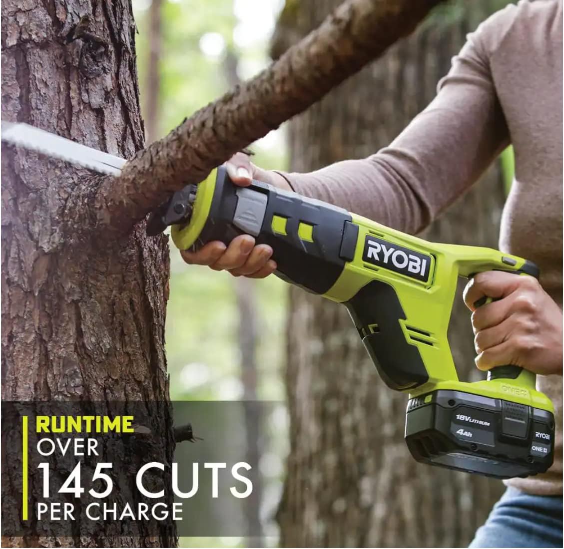 RYOBI ONE+ PCL1600K2 Kit combinado inalámbrico de 6 herramientas de 18 V.