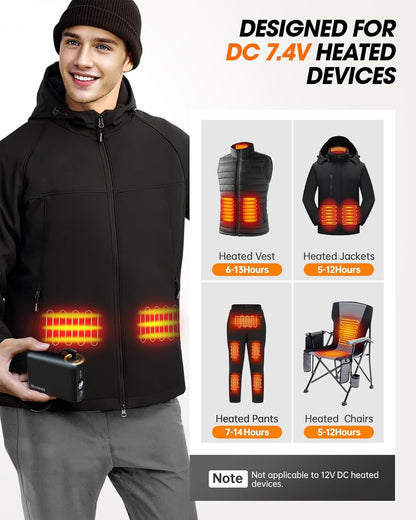 Batería de chaleco térmico Muvenes 18400 mAh (USADO)