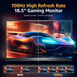 Monitor portátil Upperizon de 18,5", 1080P FHD, con soporte, VESA.