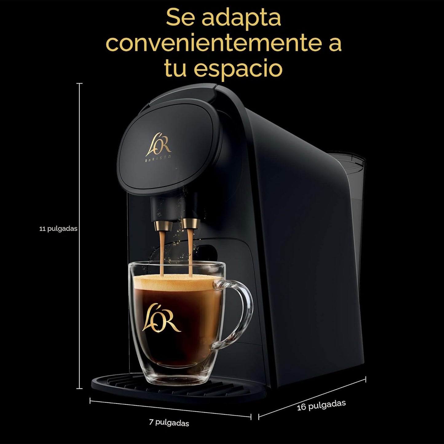 L'OR Philips, máquina de café y espresso Barista, (USADA).