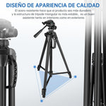 Trípode Profesional Multifunción  Soporte Ajustable  70-180cm