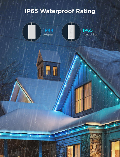 Tiras de luces Govee LED para exteriores, 30mts Control por App IP65