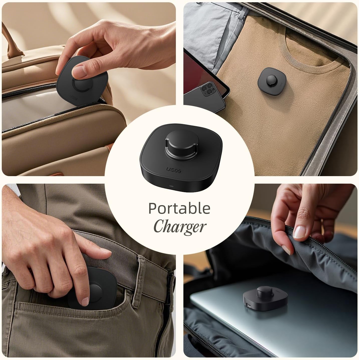 Cargador de anillo inteligente, Talla 9, Comp. Oura Ring Gen3.