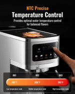 Cafetera Espresso SHARDOR 20 Bares con Espumador y Pantalla Táctil.(USADA)