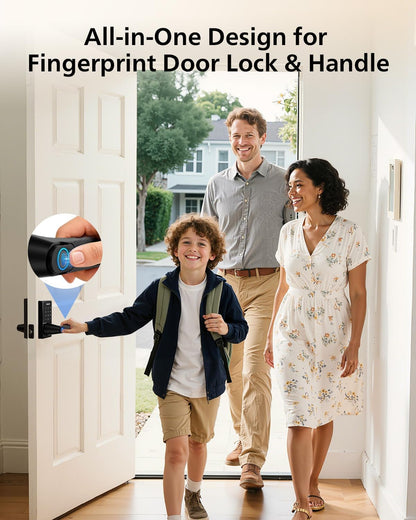 Cerradura Inteligente Para Puerta Con Wi-Fi Y Mango PHILIPS 2000 SERIES