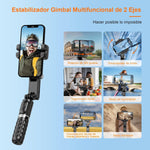 KOSCHEAL Q18 Estabilizador Para Celular, 2-Ejes.