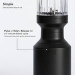 Licuadora Personal Beast 850+, Mezcla Hielo y Frutas Congeladas NEGRO