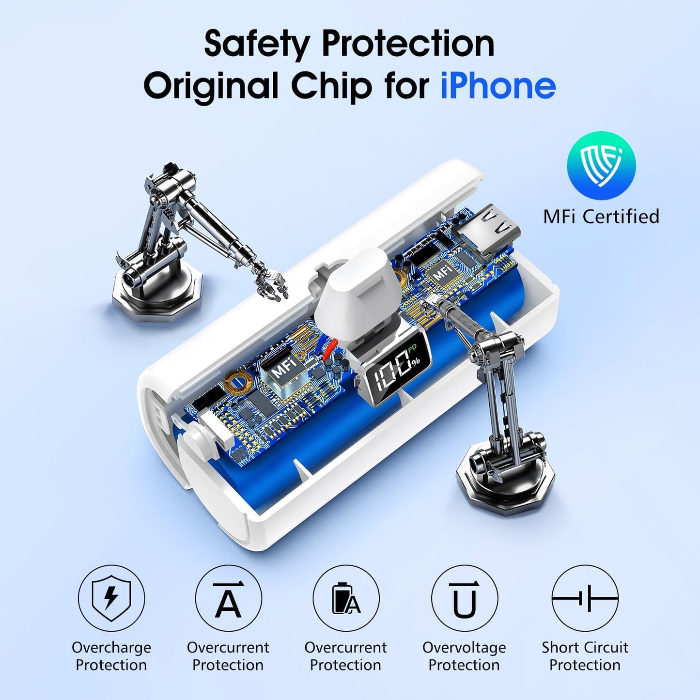 Cargador portátil para iPhone 6000mAh