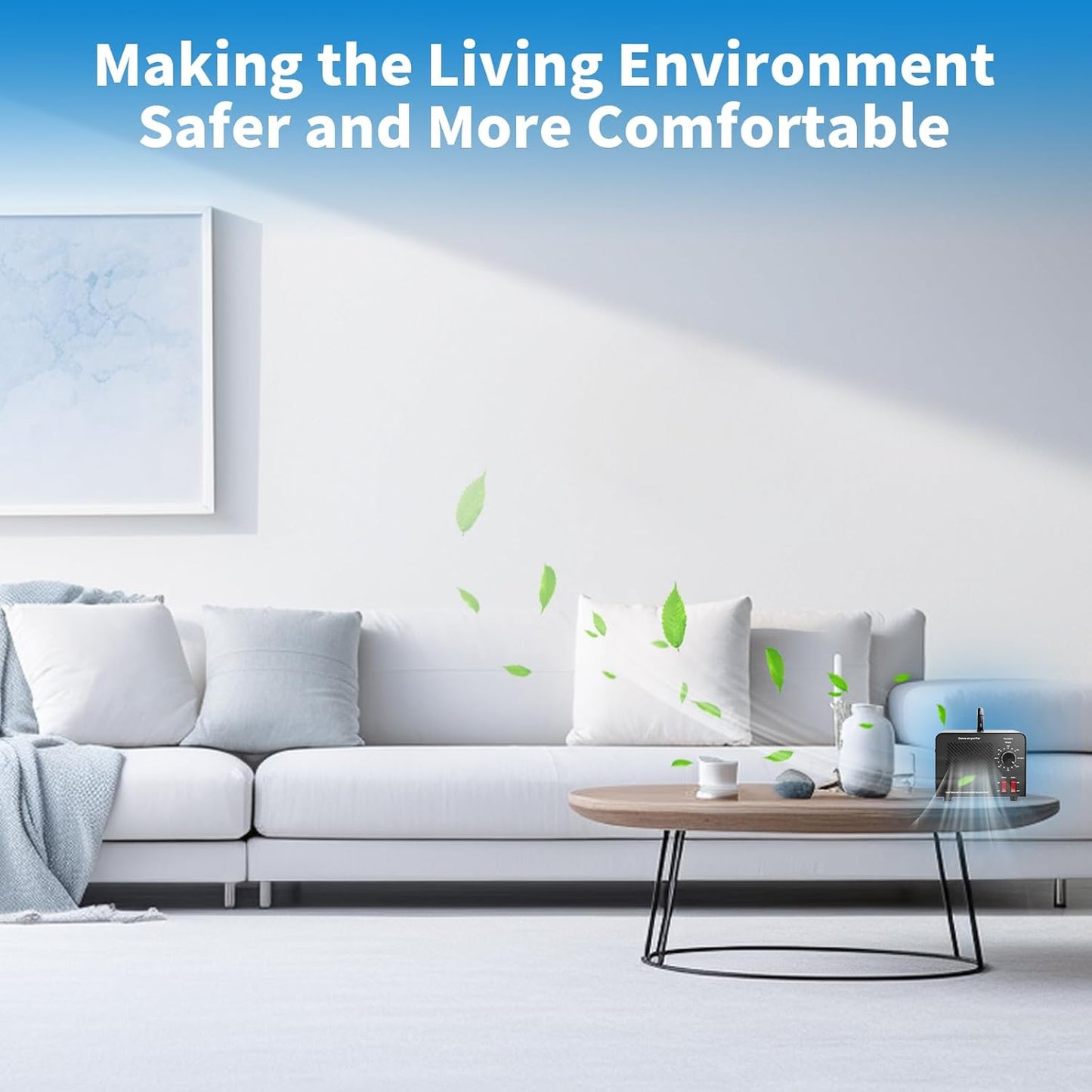 Generador de Ozono, 120,000 mg/h, vel. 3200 RPM, cerámica 4 c.