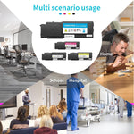 Cartuchos de Toner para Xerox C400, Paquete de 4, 08-DWXEROXC400S4
