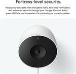 Cámara de seguridad Google Nest Outdoor  2ª gen 2 PZA