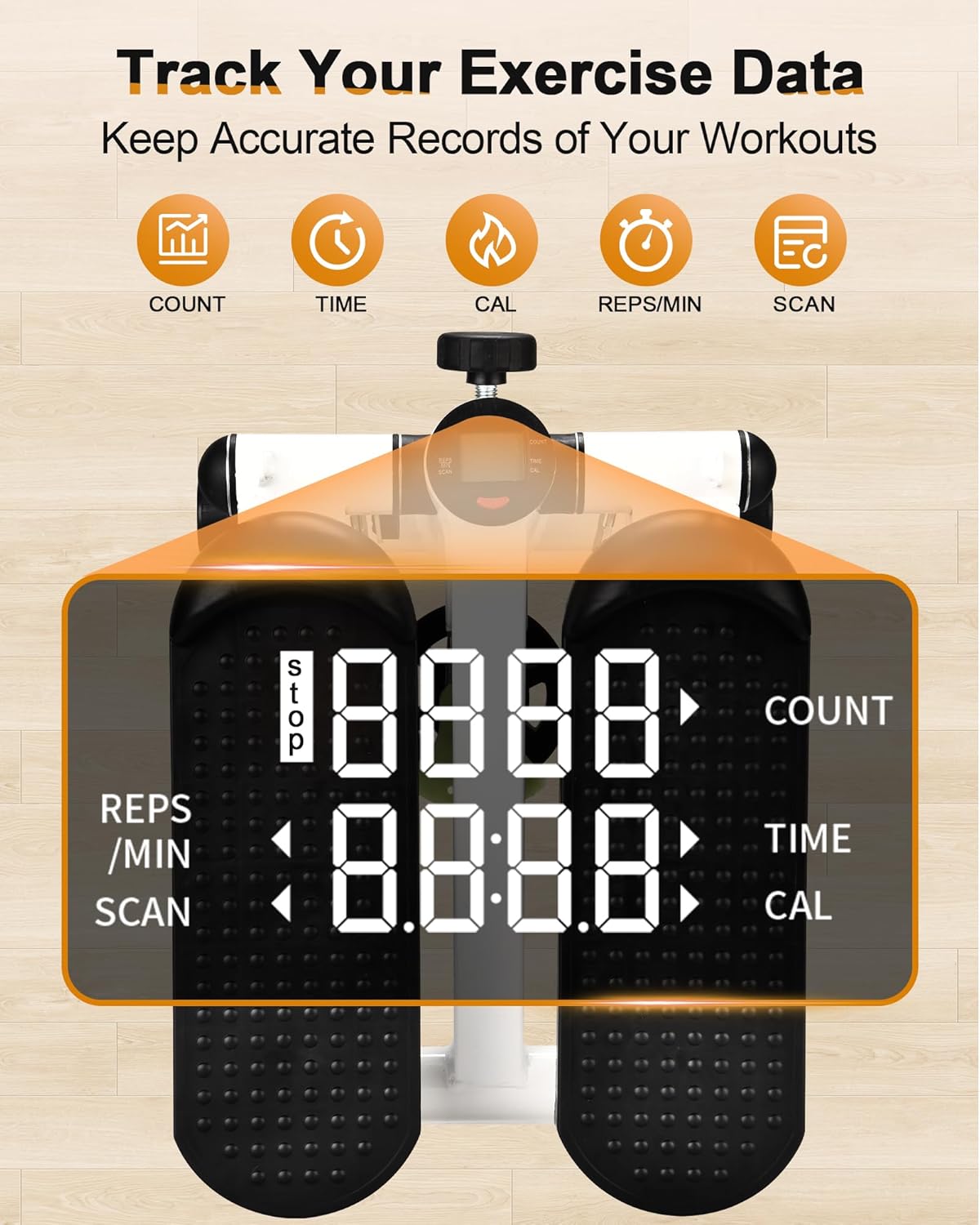 Steppers mini escalonera portátil,de entrenamiento  300 libras de capacidad de peso