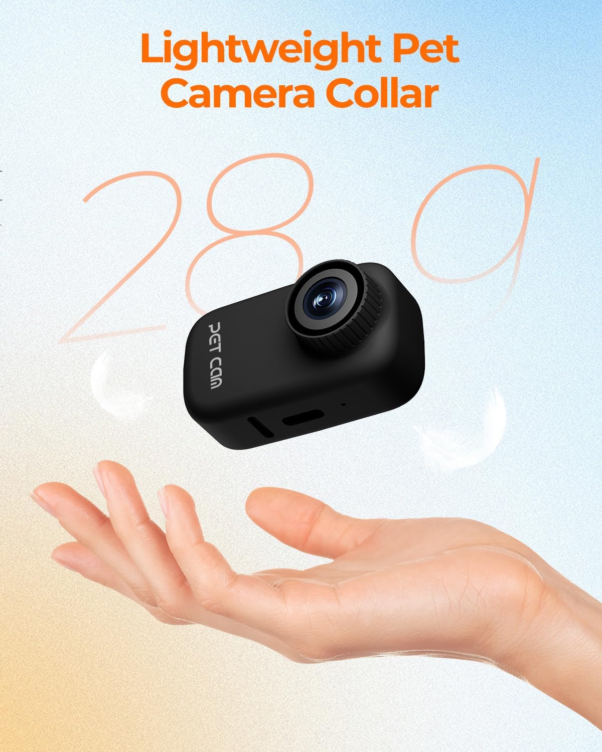 Collar de rastreador de mascota 4K, con WiFi para gatos y perros