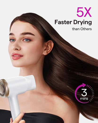 Secador De Pelo Wavytalk D9, Alta Velocidad con concentrador y difusor