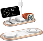Cargador inalámbrico 3 en 1 para iPhone Magsafe