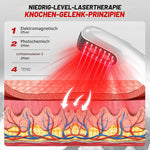 Dispositivo de terapia láser, luz roja, alivio en espalda, cara y músculos