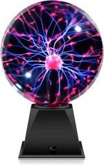 Lámpara Bola de Plasma Sensible al Tacto morado