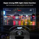 Dellfy dash cam Ultra HD delantera y trasera