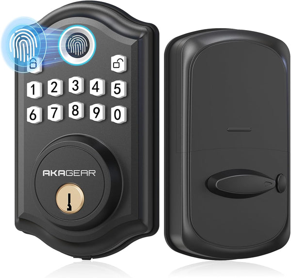 Cerradura Inteligente para puerta, con teclado electrónico, AkaGear DS10.