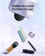 VEGER Cargador portátil compacto cable extraíble