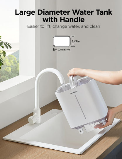 Humidificador inteligente GoveeLife H7148, Niebla fría 4.5 L (USADO)