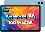 Tableta Android 10.1" cámara dual  BT5.0 con funda incluida (USADO)