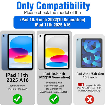 Funda para iPad air de 11ª generación con teclado inalámbrico Nillkin CAJA ABIERTA