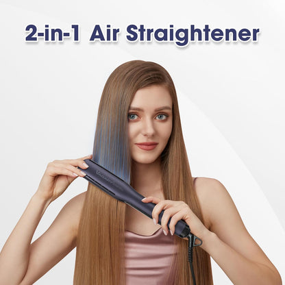 Plancha De Aire Profesional, Alisador De Cabello 2 en 1, VAGARY.