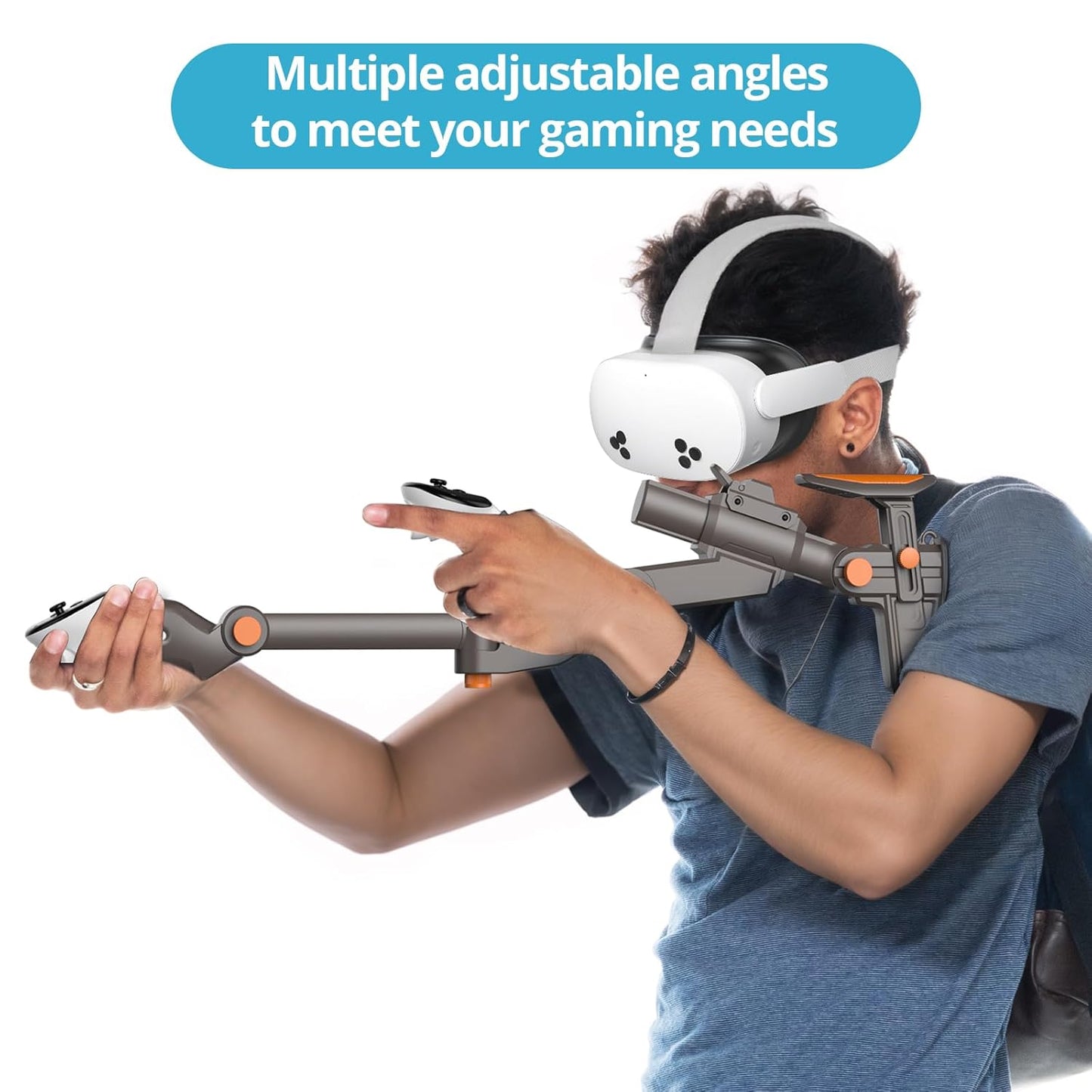 Accesorio de culata de pistola, Quest 2, Meta Quest 3, Pro y 3S.(USADO)
