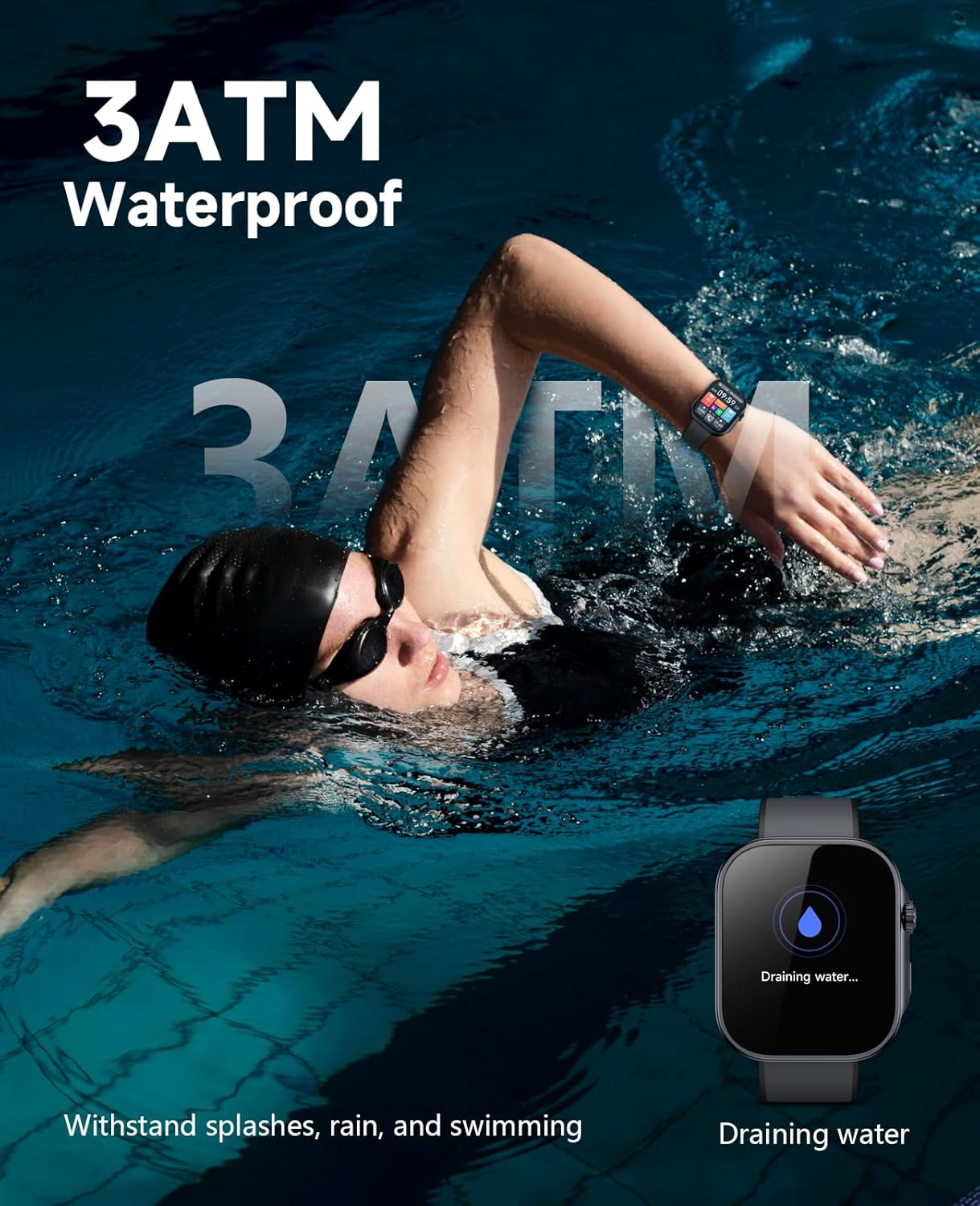 Reloj inteligente, monitor de presión arterial SOUYIE. (USADO)