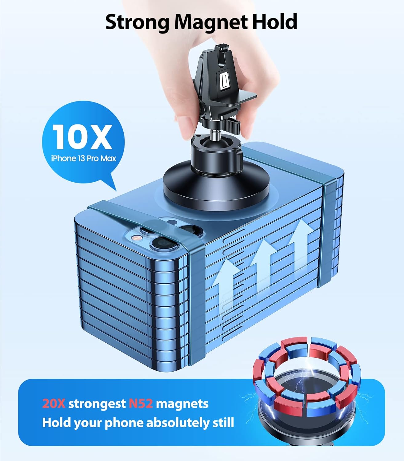 Soporte magnético para teléfono MagSafe VICSEED