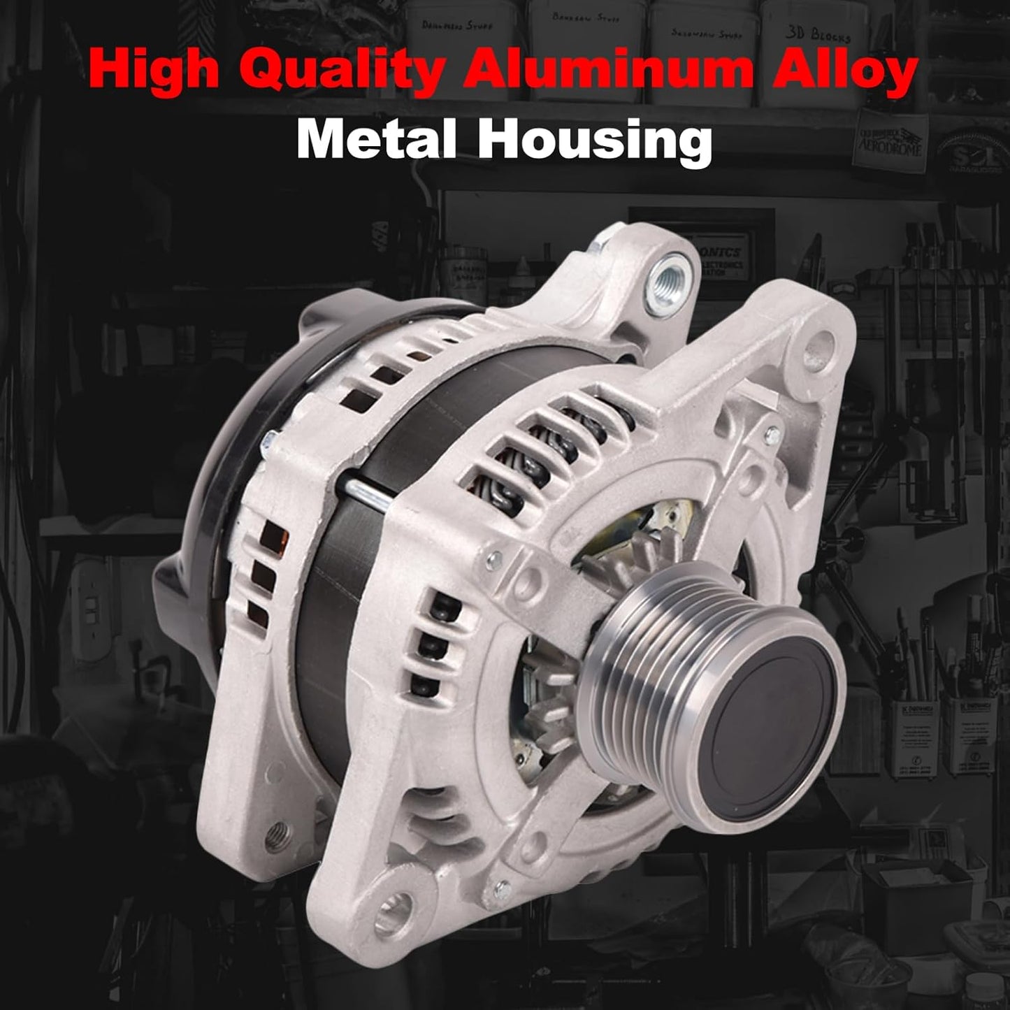 Alternador 11137 de 12V 130A compatible con Toyota Avalon 3.5